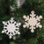 Wood Snowflake Ornament