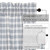 VHC Brands - Sawyer Mill Blue Plaid Panel Set of 2 84x40