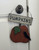 Wooden Pumpkin Crow Dangler