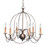 Northeast Lantern brass chandelier available in 4 finishes