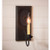  Irvin's Primitive Wilcrest Sconce In Americana Black