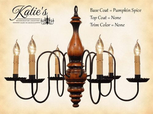 Katies Handcrafted Lighting - Anderson House Chandelier - Country Chandliers KHL-101
