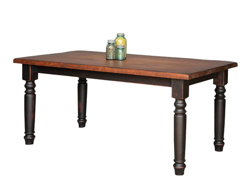 Amish Handcrafted - 8 Foot Harvest Table - Vintage Creations By Sam VC-24-K