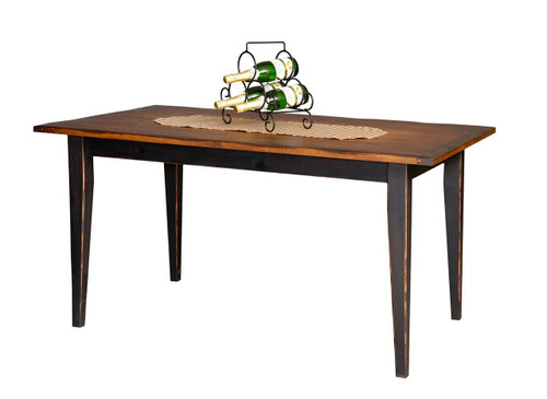 Amish Handcrafted - 6 Foot Farm Table - Vintage Creations By Sam VC-25-C