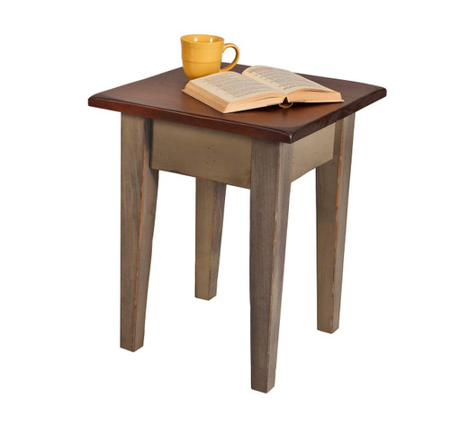 Amish Handcrafted - Harvest End Table - Vintage Creations By Sam VC-29-A