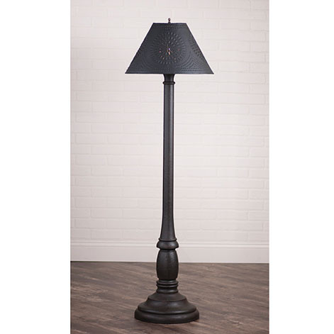 Irvin's Tinware - Brinton House - Primitive Floor Lamps 9201T