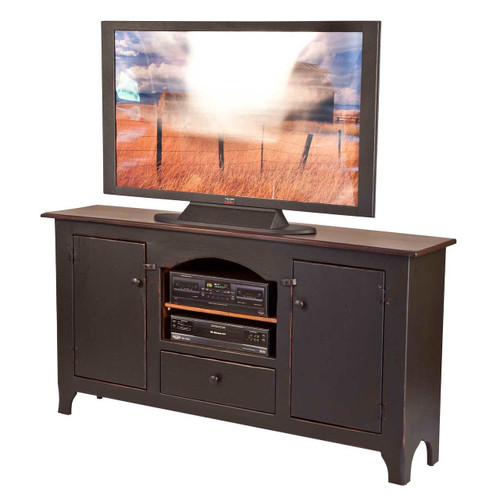 Amish Handcrafted - Colonial TV Stand - Vintage Creations By Sam VC-97-Y