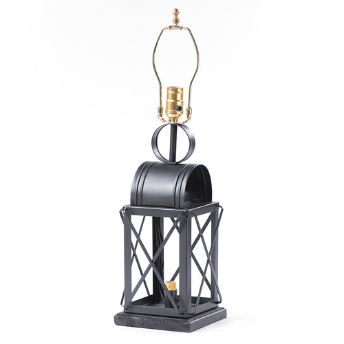 Irvin's Tinware - Keeping Room Lamp - Primitive Country Table Lamps K16-17