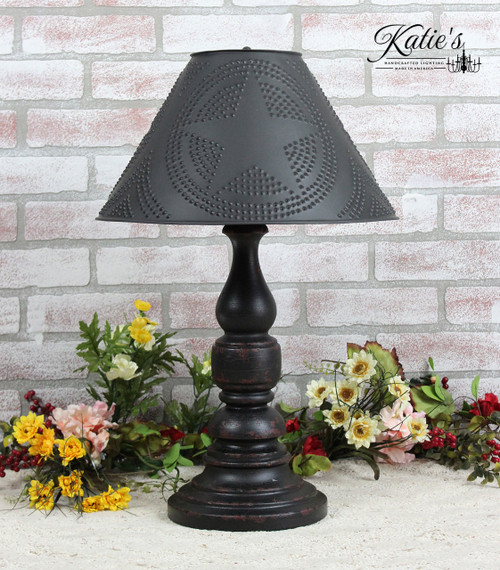 Katies Handcrafted Lighting - Liberty Lamp - Primitive Table Lamps KHL-250-252-254