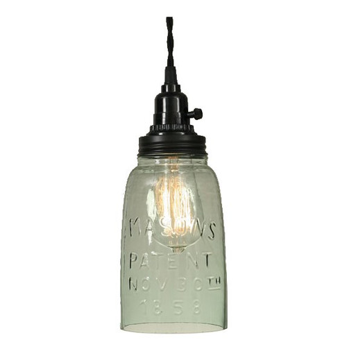 Half Gallon Mason Jar Pendant Lamp