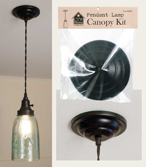 Pendant Lamp Canopy Kit