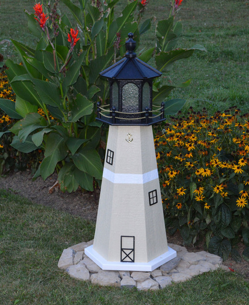 Amish Made - Split Rock Model - Wood Garden Lighthouses