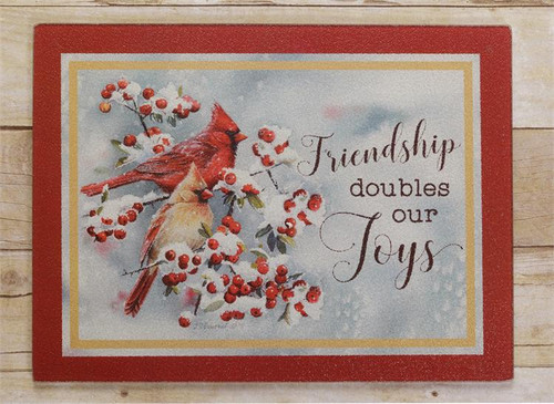 Friendship Doubles Our Joys Cutting Board 7G0207
