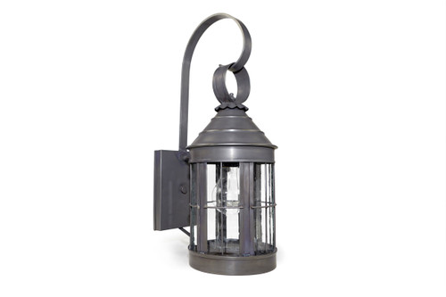 Northeast Lantern - Cone Top Wall Lanterns - Brass Outdoor Lighting NEL-3317