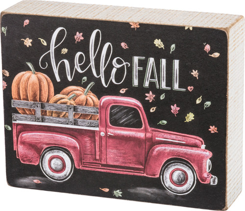 Chalk Sign - Hello Fall