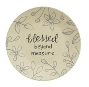 Sentiment Floral Pate