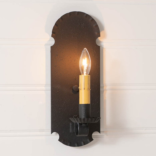 Irvin's Tinware - Apothecary Wall sconce - Colonial Lighting 846WBK