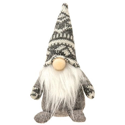 Small Sitting Santa Gnome