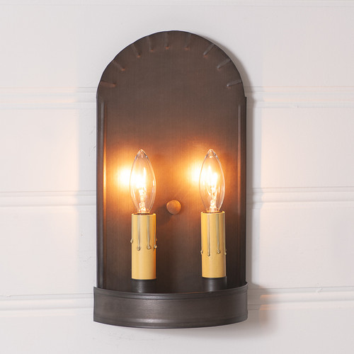Irvin's Tinware - Arch Wall Sconce - Country Lighting 150WKB