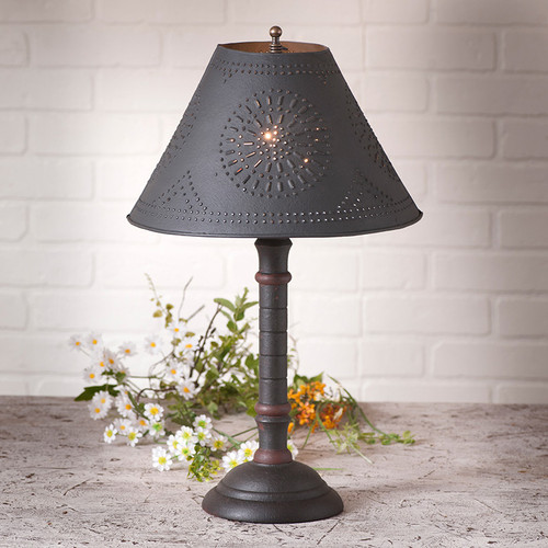 Handcrafted Lighting - Gatlin Table Lamp - Irvin's Tinware 9189H1