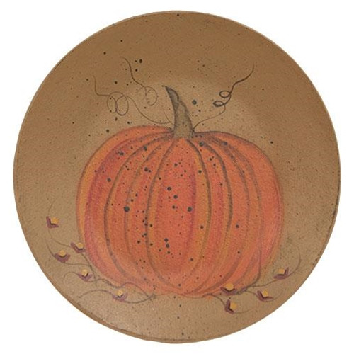 Plate - Classic Orange Pumpkin