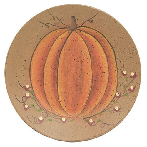 Plate - Classic Tall Orange Pumpkin 32408T