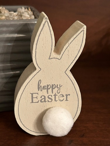 Happy Easter Bunny Silhouette