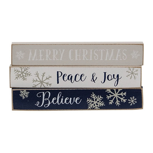 Believe Snowflake Mini Stick