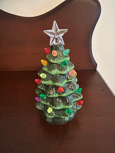 Ceramic Light Christmas Tree C20486