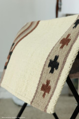 Single Wool Saddle Blanket #5