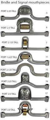JWP Bridle Bit AC 1400 / 11c Mouth