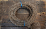 Mane Hair Mecate, 6 Strand 5/8" x 22' - Solid Tan