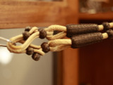 Romal Reins 20 Plait 52" - Natural/Brown #7