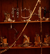 Romal Reins 20 Plait 52" - Natural/Brown #7