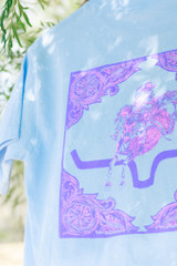 Kimes Fallon Bandana Tee - Baby Blue 