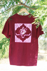 Kimes Fallon Bandana Tee - Burgundy