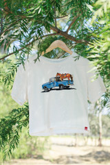 Kimes Lucky B Pick Up Tee - Bone