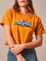 Kimes Lucky B Pick Up Tee - Gold