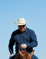 Kimes Ranch Long Sleeve Team Dress Shirt - Navy