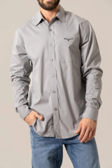 Kimes Ranch Long Sleeve Team Dress Shirt - Grey