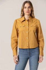 Kimes Ranch Annie Cropped Snap - WW Brown