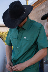 Kimes Ranch Short Sleeve Rio Shirt - Forest