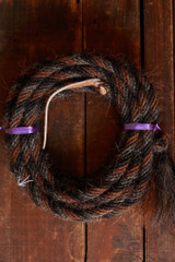 1/2" Mane Hair Mecate J34