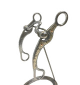 Medium Port Bit w/ Floral Trim