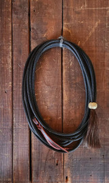 Copy of Treeline Get Down with Rawhide button & horsehair tassel 3/8" x 16' 