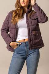 Lenora Jacket (Plum)