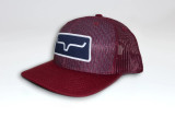 All Mesh Trucker Hat Burgundy