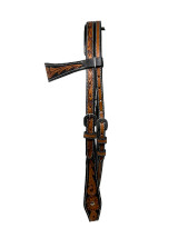 Floral Wide Browband Headstall