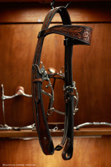 Floral Wide Browband Headstall