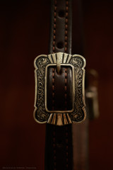 Single Ear Headstall w/ Brooks Conchos & (concho ends) 22E*